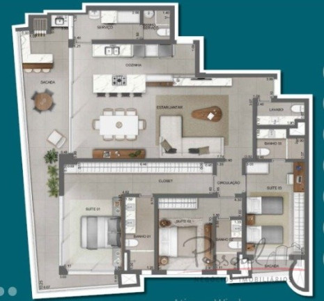Imagem Apartamento com 3 Quartos à Venda, 25.349 m² em Cacupé - Florianópolis Imagem Apartamento com 3 Quartos à Venda, 25.349 m² em Cacupé - Florianópolis