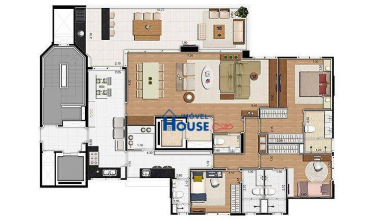 Imagem Apartamento com 3 Quartos à Venda, 176 m² em Perdizes - São Paulo