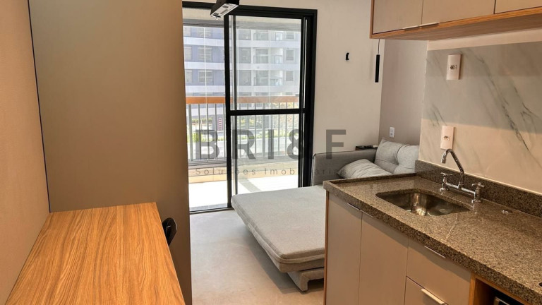 Imagem Apartamento com 1 Quarto para Alugar, 25 m² em Brooklin - São Paulo Imagem Apartamento com 1 Quarto para Alugar, 25 m² em Brooklin - São Paulo