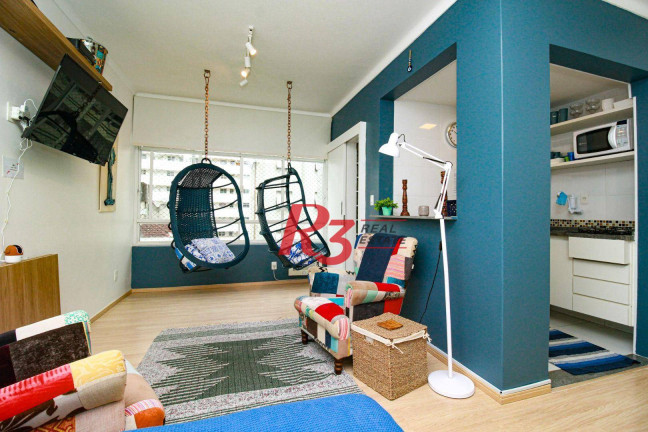 Imagem Studio com 1 Quarto à Venda, 40 m² em José Menino - Santos Imagem Studio com 1 Quarto à Venda, 40 m² em José Menino - Santos