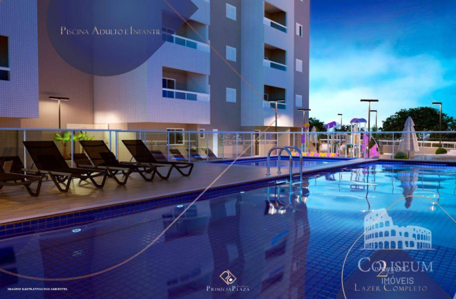 Imagem Apartamento com 2 Quartos à Venda, 65 m² em Vila Guilhermina - Praia Grande