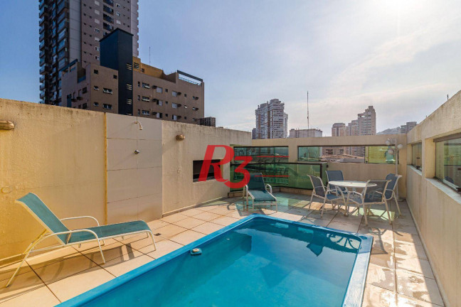 Cobertura com 4 Quartos à Venda, 331 m² em Gonzaga - Santos