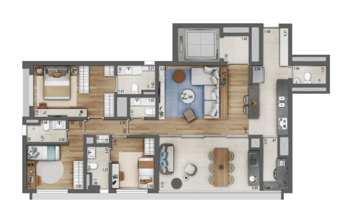Imagem Apartamento com 4 Quartos à Venda, 165 m² em Vila Mariana - São Paulo Imagem Apartamento com 4 Quartos à Venda, 165 m² em Vila Mariana - São Paulo
