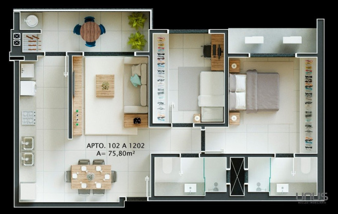 Imagem Cobertura com 3 Quartos à Venda, 270 m² em Pedra Branca - Palhoça