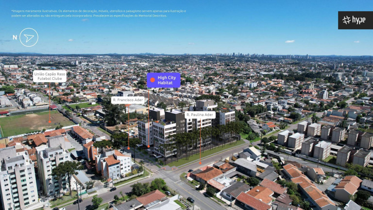 Imagem Apartamento com 2 Quartos à Venda, 58 m² em Novo Mundo - Curitiba Imagem Apartamento com 2 Quartos à Venda, 58 m² em Novo Mundo - Curitiba