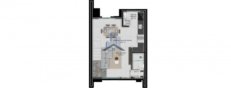 Sobrado com 3 Quartos à Venda, 72 m² em Comasa - Joinville