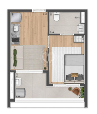 Imagem Apartamento com 1 Quarto à Venda, 26 m² em Perdizes - São Paulo Imagem Apartamento com 1 Quarto à Venda, 26 m² em Perdizes - São Paulo