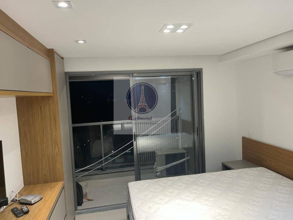 Imagem Apartamento com 1 Quarto para Alugar, 25 m² em Santo Amaro - São Paulo