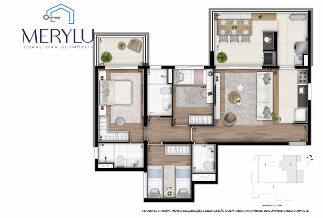 Imagem Apartamento com 3 Quartos à Venda, 95 m² em Bosque Da Saúde - São Paulo Imagem Apartamento com 3 Quartos à Venda, 95 m² em Bosque Da Saúde - São Paulo