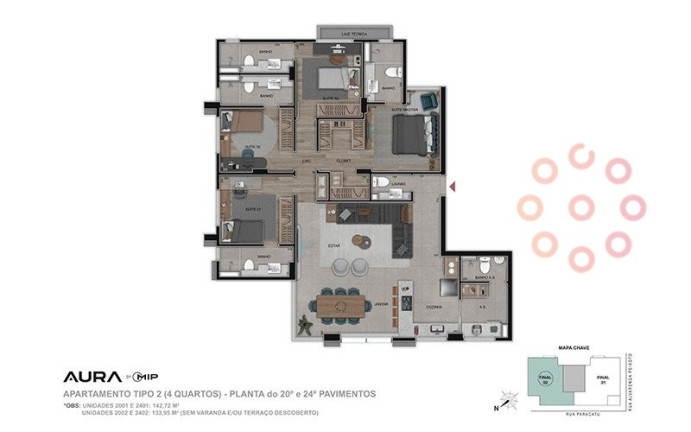 Imagem Apartamento com 4 Quartos à Venda, 185 m² em Santo Agostinho - Belo Horizonte