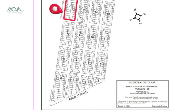 Imagem Terreno à Venda, 420 m² em Veredas - Itapoá Imagem Terreno à Venda, 420 m² em Veredas - Itapoá
