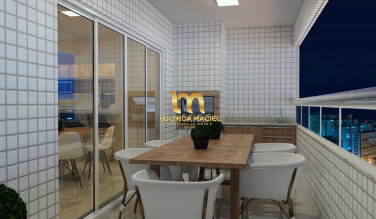 Imagem Apartamento com 2 Quartos à Venda, 62 m² em Guilhermina - Praia Grande