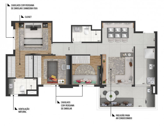 Imagem Apartamento com 2 Quartos à Venda, 52 m² em Indianópolis - São Paulo Imagem Apartamento com 2 Quartos à Venda, 52 m² em Indianópolis - São Paulo