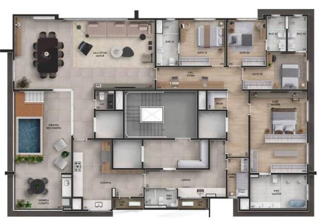 Imagem Apartamento com 3 Quartos à Venda, 150 m² em Cambuí - Campinas