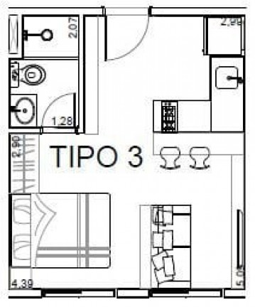 Imagem Imóvel com 1 Quarto à Venda, 24 m² em Pinheiros - São Paulo Imagem Imóvel com 1 Quarto à Venda, 24 m² em Pinheiros - São Paulo