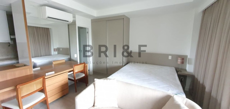Apartamento com 1 Quarto para Alugar, 42 m² em Brooklin  - São Paulo