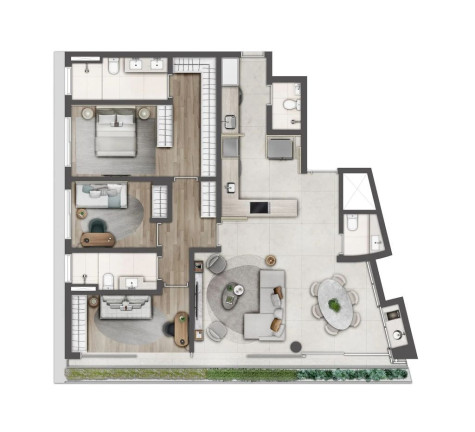 Imagem Cobertura com 2 Quartos à Venda, 265 m² em Santa Cecília - São Paulo Imagem Cobertura com 2 Quartos à Venda, 265 m² em Santa Cecília - São Paulo