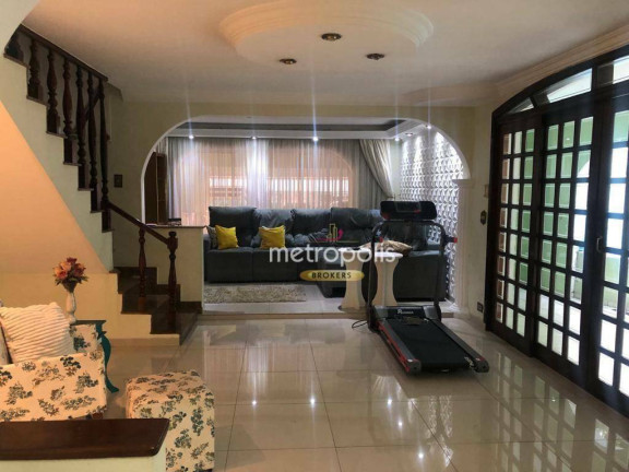 Imagem Sobrado com 4 Quartos à Venda, 350 m² em Campestre - Santo André