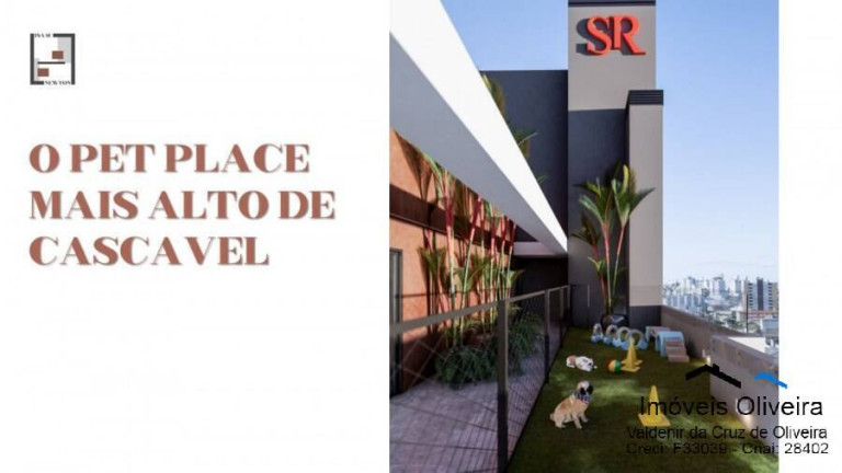 Imagem Apartamento com 2 Quartos à Venda, 63 m² em Centro - Cascavel
