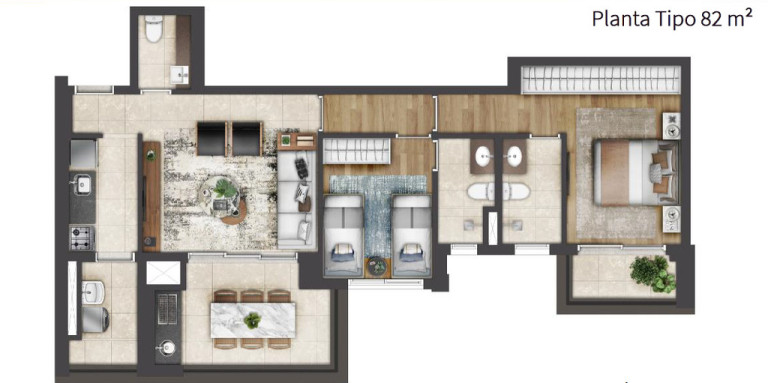 Imagem Apartamento com 2 Quartos à Venda, 82 m² em Brás - São Paulo
