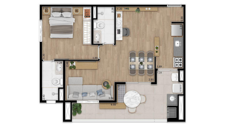 Imagem Apartamento com 2 Quartos à Venda, 64 m² em Alto Da Lapa - São Paulo