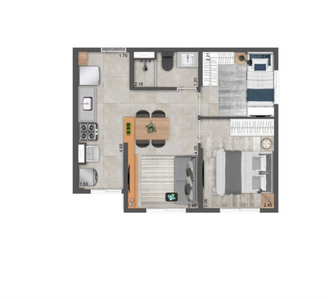 Imagem Apartamento com 2 Quartos à Venda, 38 m² em Freguesia Do ó - São Paulo Imagem Apartamento com 2 Quartos à Venda, 38 m² em Freguesia Do ó - São Paulo