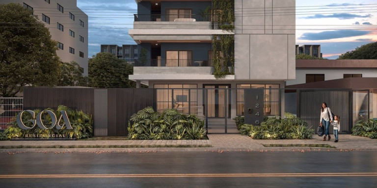 Imagem Apartamento com 2 Quartos à Venda, 46 m² em água Verde - Curitiba