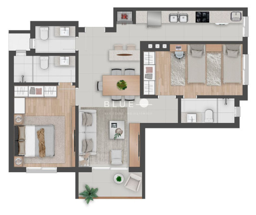 Imagem Apartamento com 2 Quartos à Venda, 68 m² em Floresta - Gramado Imagem Apartamento com 2 Quartos à Venda, 68 m² em Floresta - Gramado