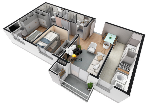 Imagem Apartamento com 2 Quartos à Venda, 54 m² em Vale Dos Pinheiros - Gramado Imagem Apartamento com 2 Quartos à Venda, 54 m² em Vale Dos Pinheiros - Gramado