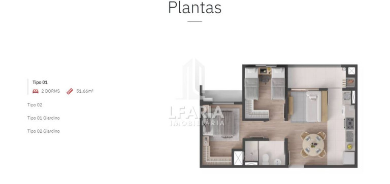 Imagem Apartamento com 2 Quartos à Venda, 52 m² em Itapoá - Itapoá Imagem Apartamento com 2 Quartos à Venda, 52 m² em Itapoá - Itapoá