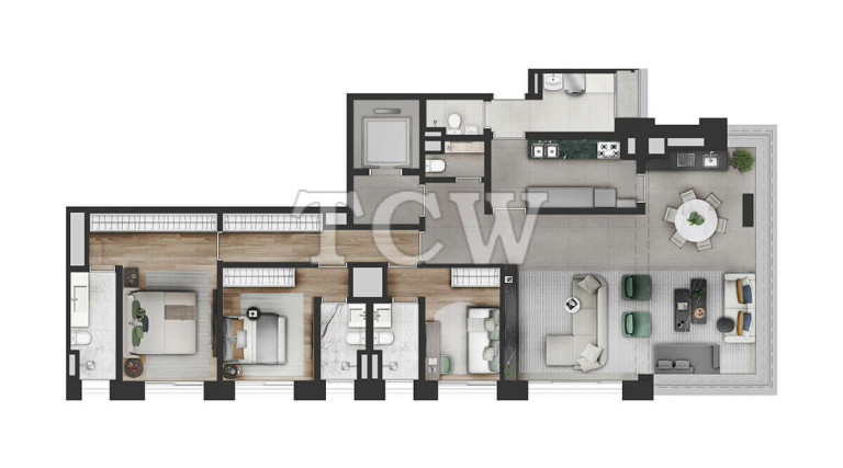 Imagem Apartamento com 3 Quartos à Venda, 155 m² em Itaim Bibi - São Paulo Imagem Apartamento com 3 Quartos à Venda, 155 m² em Itaim Bibi - São Paulo