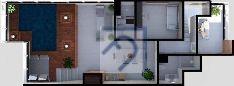 Imagem Cobertura com 3 Quartos à Venda, 165 m² em Capim Macio - Natal Imagem Cobertura com 3 Quartos à Venda, 165 m² em Capim Macio - Natal