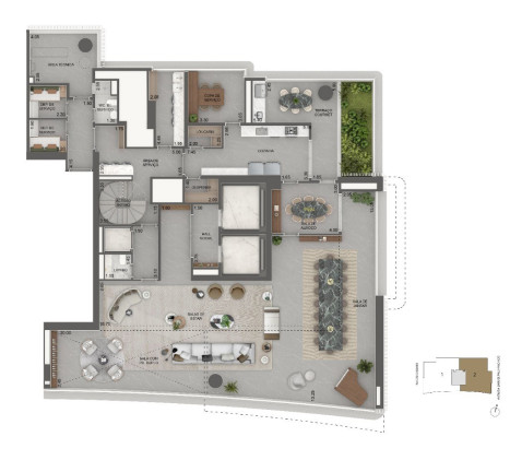 Imagem Imóvel com 4 Quartos à Venda, 778 m² em Jardim Guedala - São Paulo
