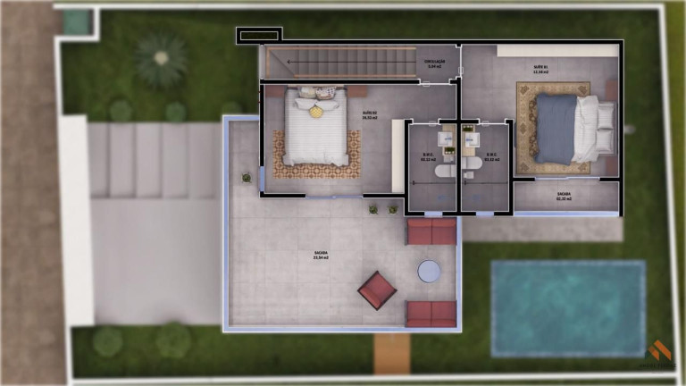 Imagem Casa com 2 Quartos à Venda, 148 m²