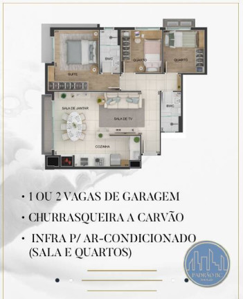 Imagem Apartamento com 3 Quartos à Venda, 73 m² em Bigorrilho - Curitiba Imagem Apartamento com 3 Quartos à Venda, 73 m² em Bigorrilho - Curitiba