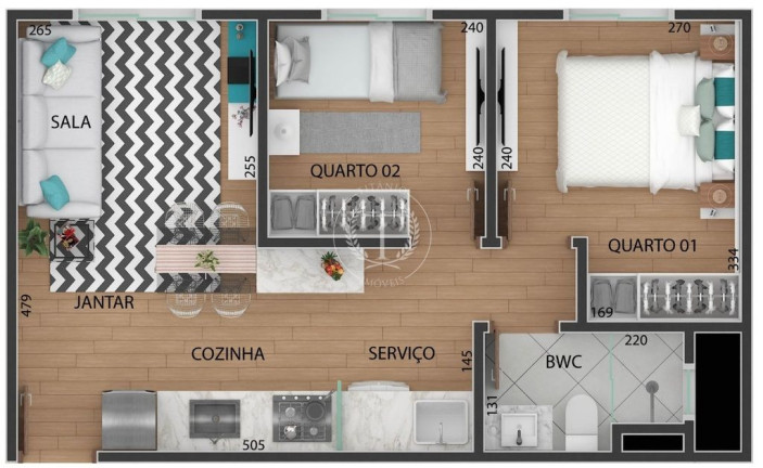 Imagem Apartamento com 2 Quartos à Venda, 40 m² em São Paulo Imagem Apartamento com 2 Quartos à Venda, 40 m² em São Paulo