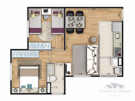 Imagem Casa com 3 Quartos à Venda, 53 m² em Paulicéia - São Bernardo Do Campo Imagem Casa com 3 Quartos à Venda, 53 m² em Paulicéia - São Bernardo Do Campo