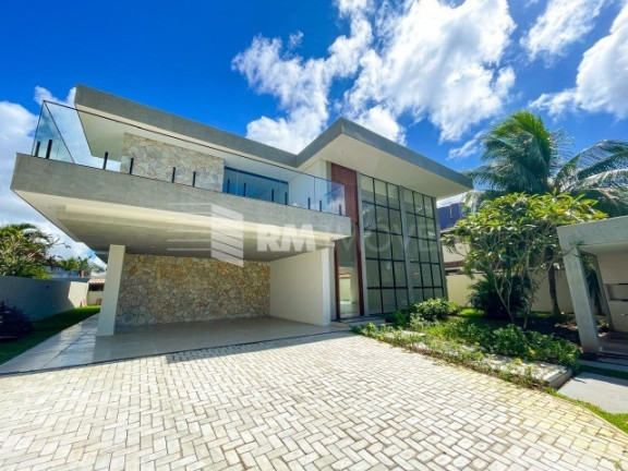 Casa de Condomínio com 5 Quartos à Venda, 621 m² em Busca Vida - Camaçari