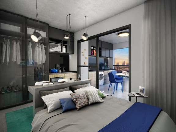 Imagem Studio com 1 Quarto à Venda, 14 m² em Bom Retiro - São Paulo Imagem Studio com 1 Quarto à Venda, 14 m² em Bom Retiro - São Paulo