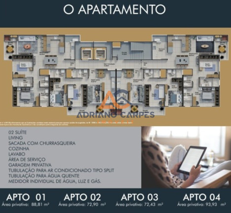 Imagem Imóvel com 2 Quartos à Venda, 88 m² em Gravatá - Navegantes Imagem Imóvel com 2 Quartos à Venda, 88 m² em Gravatá - Navegantes