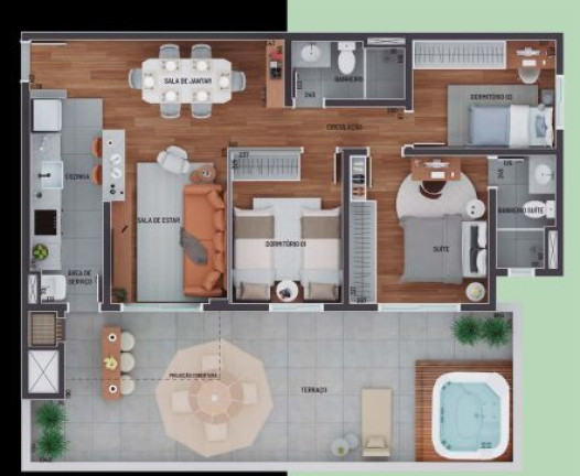 Imagem Apartamento com 2 Quartos à Venda, 59 m² em Tingui - Curitiba Imagem Apartamento com 2 Quartos à Venda, 59 m² em Tingui - Curitiba