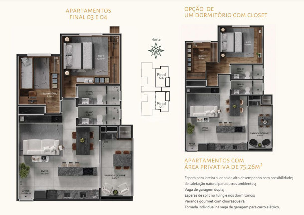 Imagem Apartamento com 2 Quartos à Venda, 75 m² em Panazzolo - Caxias Do Sul Imagem Apartamento com 2 Quartos à Venda, 75 m² em Panazzolo - Caxias Do Sul
