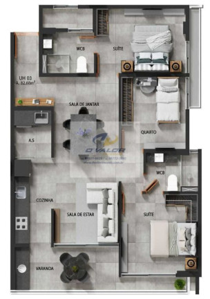 Imagem Apartamento com 2 Quartos à Venda, 61 m² em Camboinha - Cabedelo Imagem Apartamento com 2 Quartos à Venda, 61 m² em Camboinha - Cabedelo