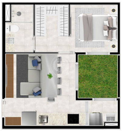 Imagem Apartamento com 1 Quarto à Venda, 25 m² em Morumbi - São Paulo Imagem Apartamento com 1 Quarto à Venda, 25 m² em Morumbi - São Paulo