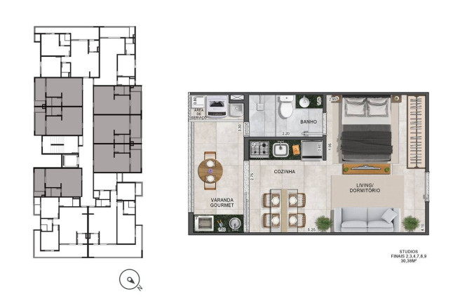 Imagem Apartamento com 1 Quarto à Venda, 30 m² em Itaguá - Ubatuba Imagem Apartamento com 1 Quarto à Venda, 30 m² em Itaguá - Ubatuba