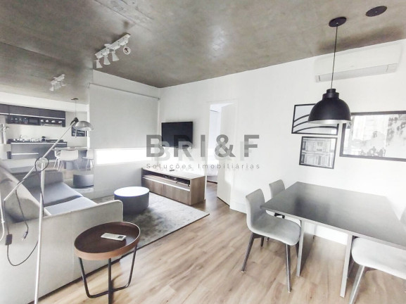 Imagem Apartamento com 1 Quarto para Alugar, 63 m² em Cidade Monções - São Paulo Imagem Apartamento com 1 Quarto para Alugar, 63 m² em Cidade Monções - São Paulo