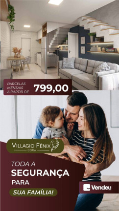 Imagem Casa de Condomínio com 2 Quartos à Venda, 48 m² em Chácara Rincão - Cotia