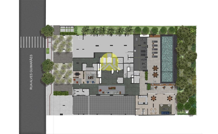 Imagem Studio com 1 Quarto à Venda, 32 m² em Vila Madalena - São Paulo Imagem Studio com 1 Quarto à Venda, 32 m² em Vila Madalena - São Paulo