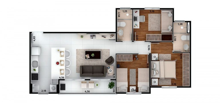 Imagem Imóvel com 3 Quartos à Venda, 76 m² em Vila Poupança - Santana De Parnaíba Imagem Imóvel com 3 Quartos à Venda, 76 m² em Vila Poupança - Santana De Parnaíba