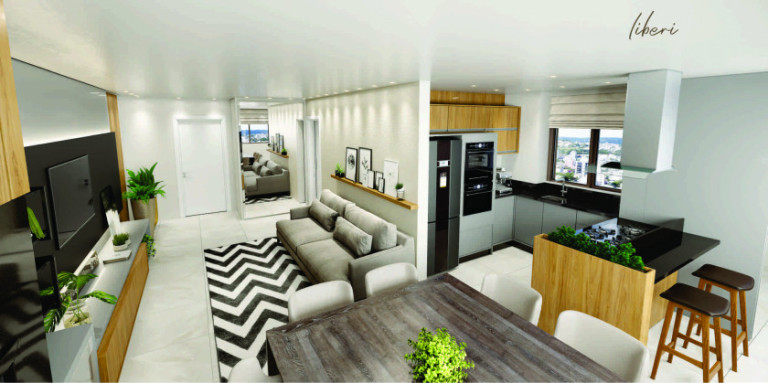 Imagem Apartamento com 3 Quartos à Venda, 93 m² em Maria Goretti - Bento Gonçalves Imagem Apartamento com 3 Quartos à Venda, 93 m² em Maria Goretti - Bento Gonçalves